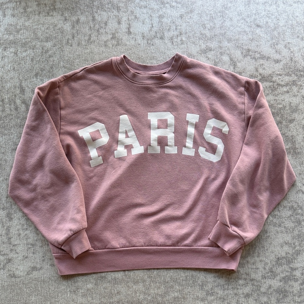 wild fable "PARIS" Crewneck Sweatshirt